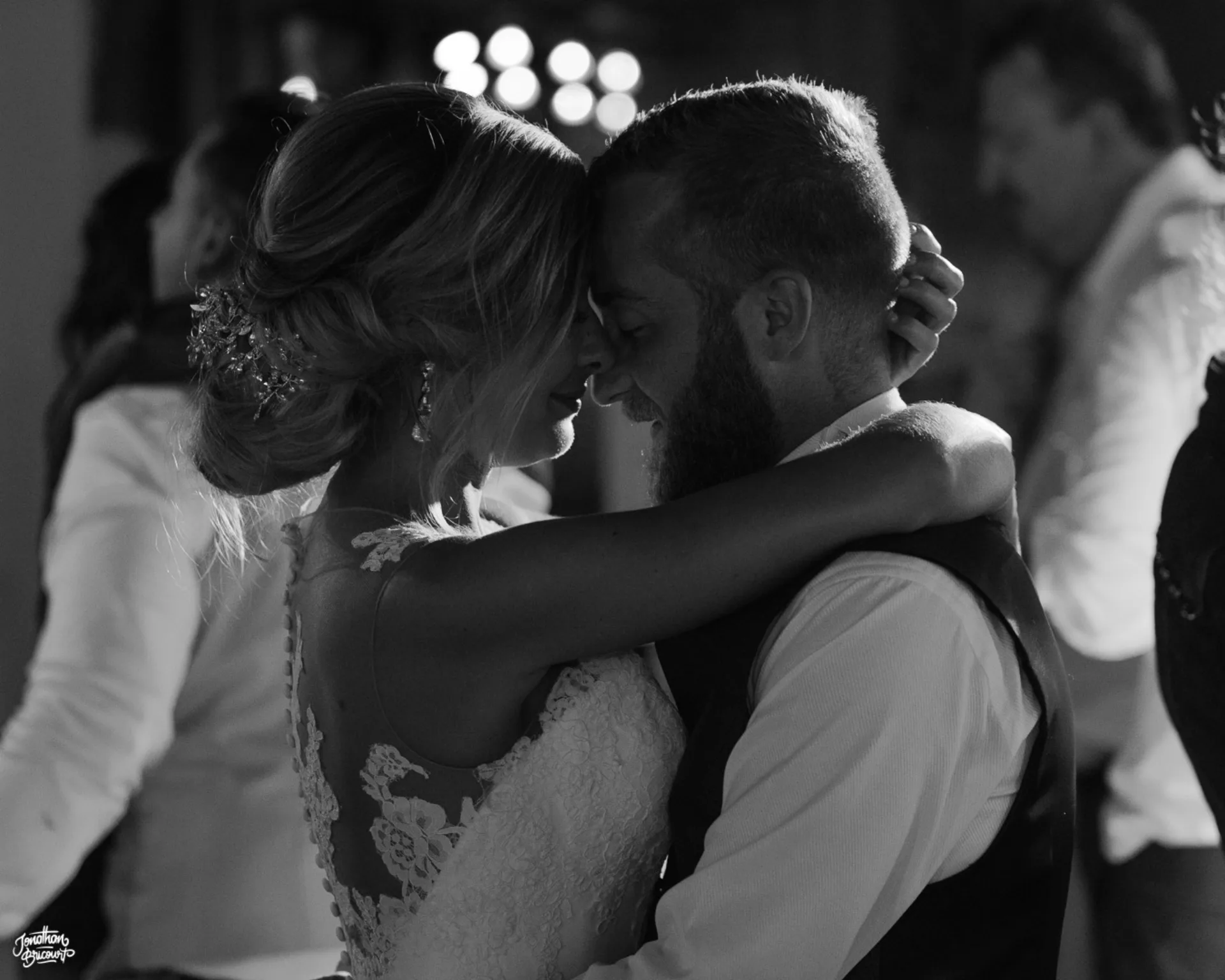 Ouverture de bal pendant un mariage